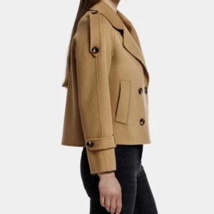 Cropped Pea Coat.